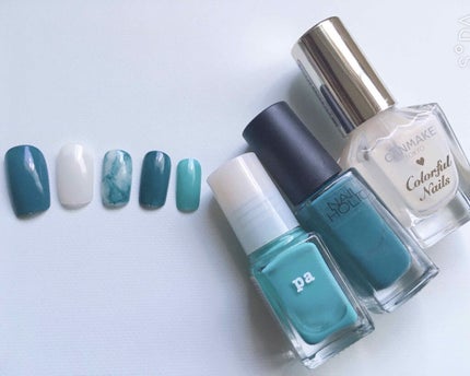 カラフルネイルズ/キャンメイク/マニキュアを使ったクチコミ(2枚目)