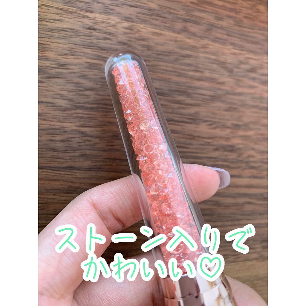 ネイルツール ストーン入り ネイルダストブラシ ピンク/irogel(イロジェル)/ネイル用品を使ったクチコミ（2枚目）