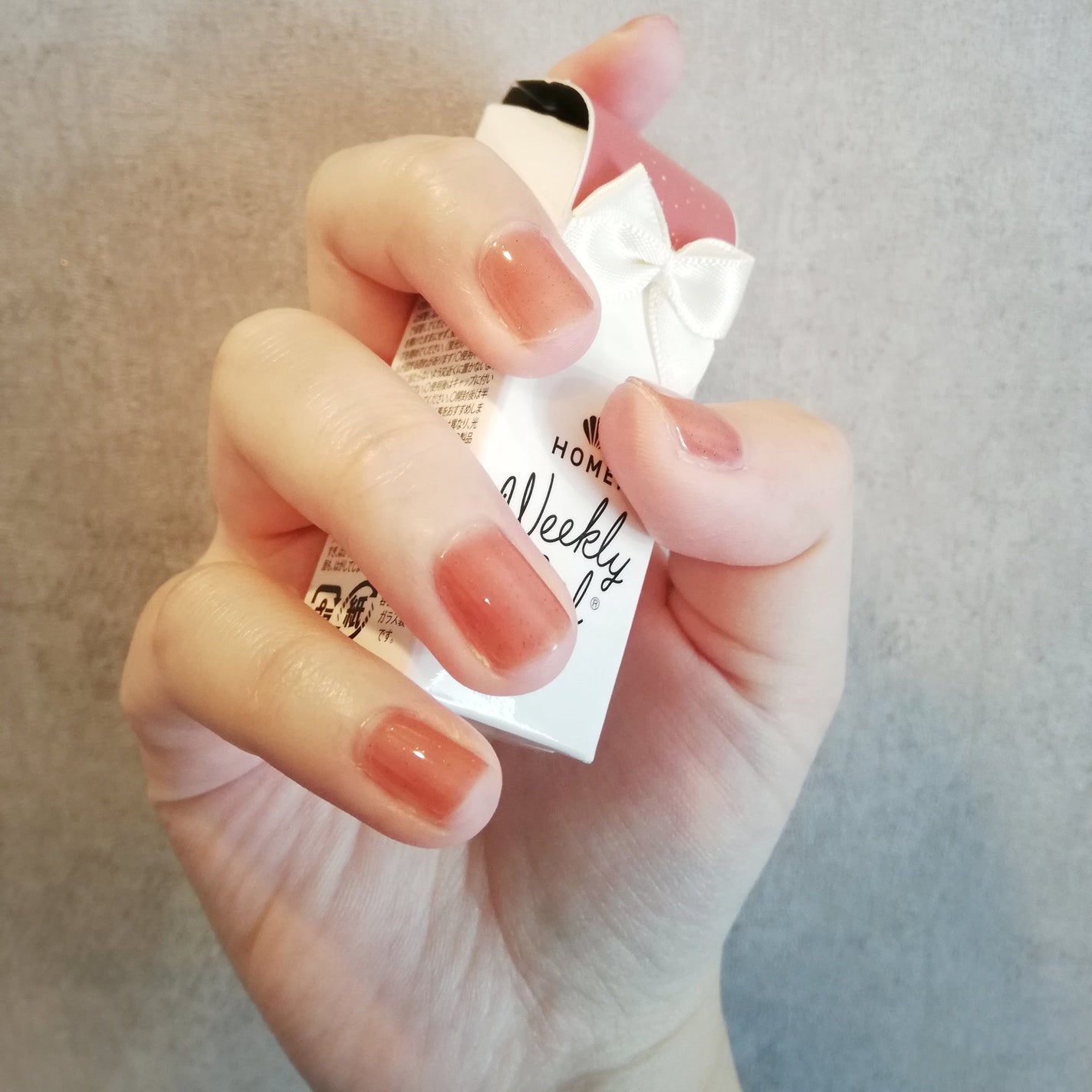 ウィークリージェル/HOMEI/ジェルネイルを使ったクチコミ(1枚目)