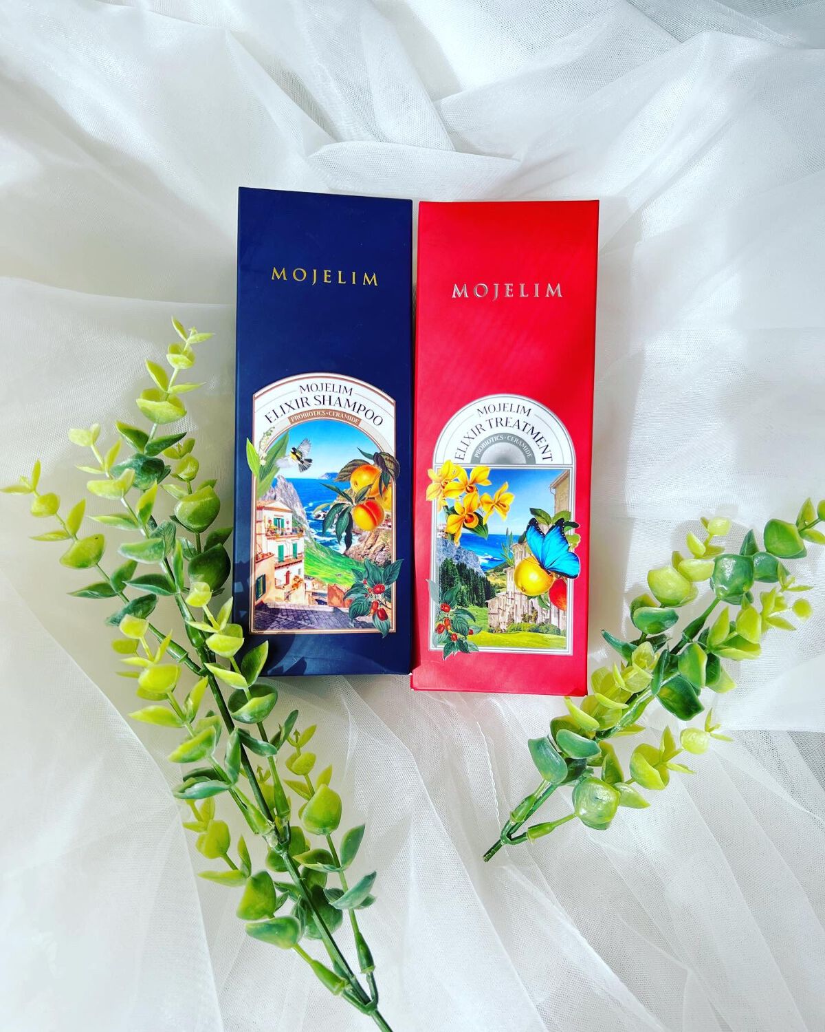 エリクサーシャンプー/トリートメント/MOJELIM/市販シャンプーを使ったクチコミ(3枚目)