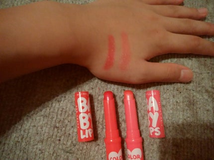 リップクリーム カラー BABY LIPS/MAYBELLINE NEW YORK/リップケアを使ったクチコミ(2枚目)