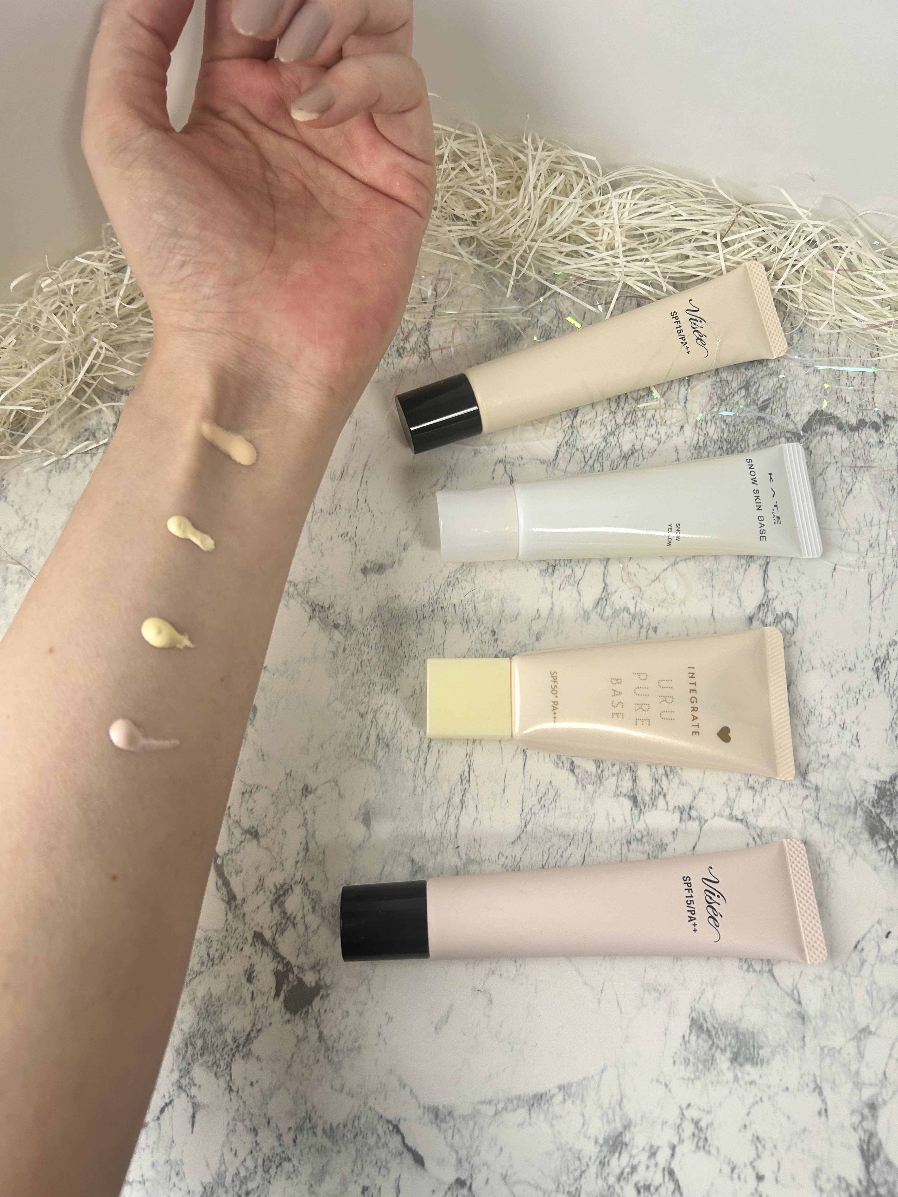 トーンアップ スキン デザイナー/Visée/化粧下地を使ったクチコミ（2枚目）