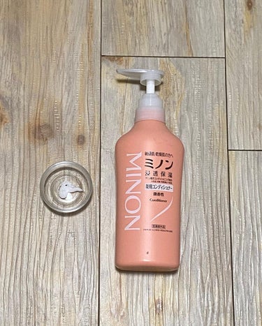 ミノン薬用ヘアシャンプー／薬用コンディショナー コンディショナー 380ｍL(詰替用)/ミノン/シャンプー・コンディショナーの画像