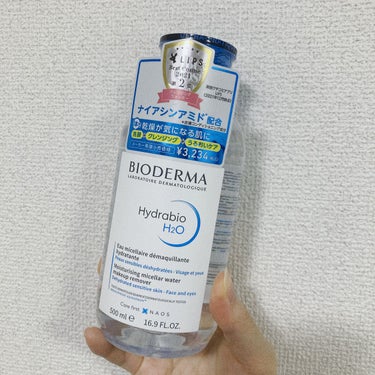 ビオデルマ　イドラビオ エイチツーオー500ml

朝洗顔の代わりやクレンジング後のぬるぬる気になるけど洗顔めんどいとき、そして飲み会後のでろでろに酔っ払っててもう何もかもしたくないけど化粧は流石に落と