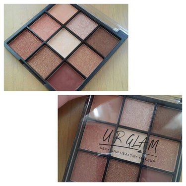 UR GLAM　BLOOMING EYE COLOR PALETTE/U R GLAM/アイシャドウパレットを使ったクチコミ（2枚目）