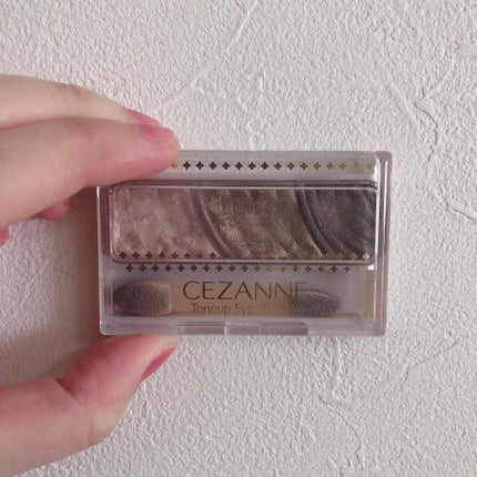 トーンアップアイシャドウ/CEZANNE/アイシャドウパレットを使ったクチコミ(1枚目)