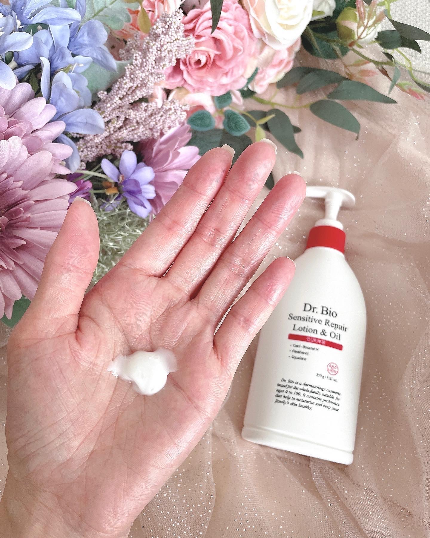 センシティブ リペア ローション&オイル/Dr.Bio/ボディクリームを使ったクチコミ（3枚目）