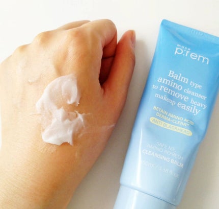 アミノリフレッシュクレンジングバーム/make prem/クレンジングバームを使ったクチコミ(4枚目)