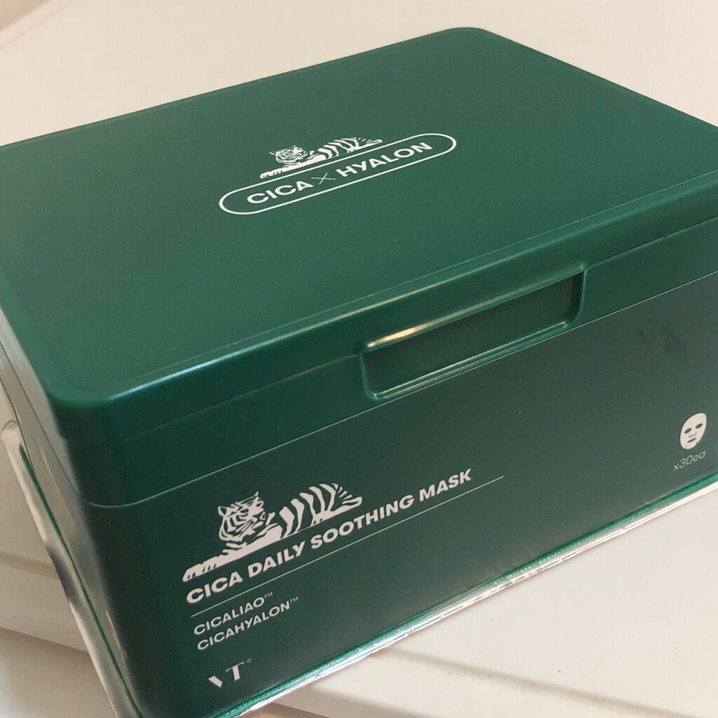 グリーンダーマCICA デイリーシートマスク/ネイチャーリパブリック/シートマスク・パックを使ったクチコミ(1枚目)