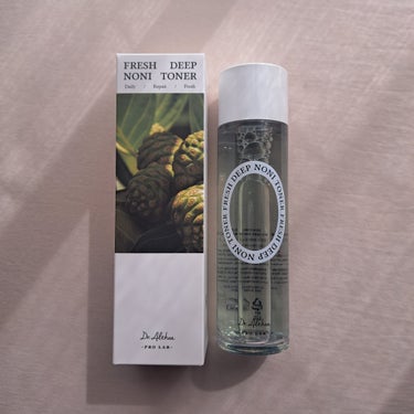 ︎︎︎︎︎︎☑︎ Dr.Althea
Fresh Deep Noni Toner 130ml


約340種類の豊富な栄養素を含む
スーパーフードのノニエキスと 

ツボクサエキス、復活草エキス、
緑茶