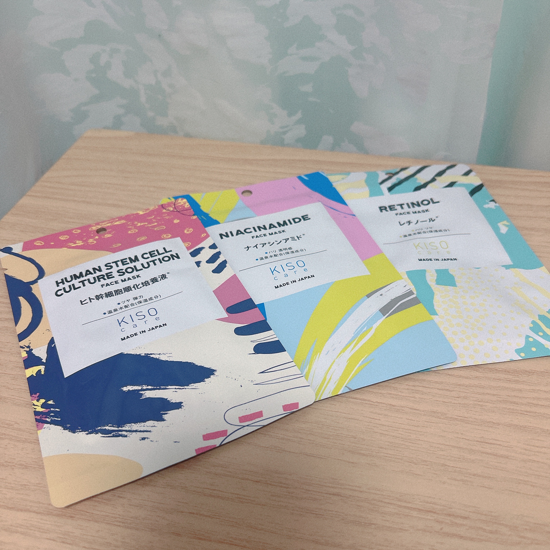 KISOしっかり実感30枚セットフェイスマスク
お誕生日にプレゼントしていただき🎁
毎日使用しました♪

美容液たっぷりで、使用後、身体にも塗れるくらいひたひたです☺️
お肌もぷるっぷるになって乾燥しませんでした！！
朝パック派ですが、朝