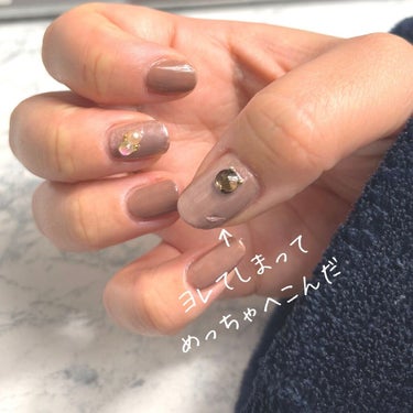 ネイルホリック Sheer pearl color PK818/ネイルホリック/マニキュアを使ったクチコミ（2枚目）