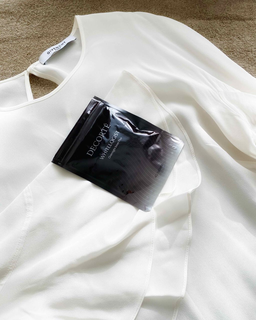 ホワイトロジスト オーバーナイト インナー プラス/DECORTÉ/美容サプリメントを使ったクチコミ(1枚目)