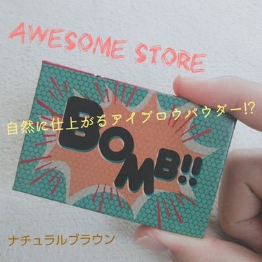 #036 アイブロウ Palette/AWESOME STORE/パウダーアイブロウを使ったクチコミ（1枚目）