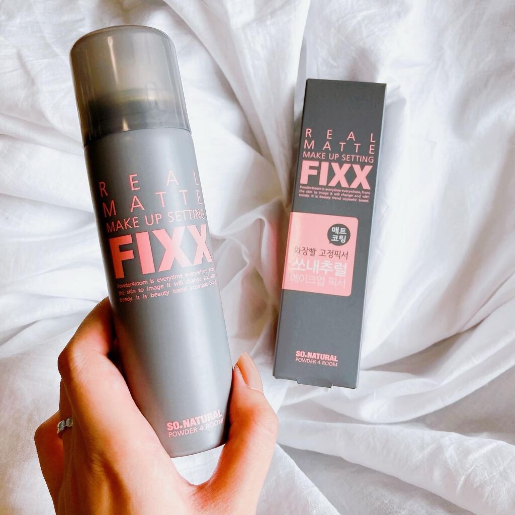 オールデイタイトメイクアップ セッティングフィックス/SO NATURAL/ミスト状化粧水を使ったクチコミ(1枚目)