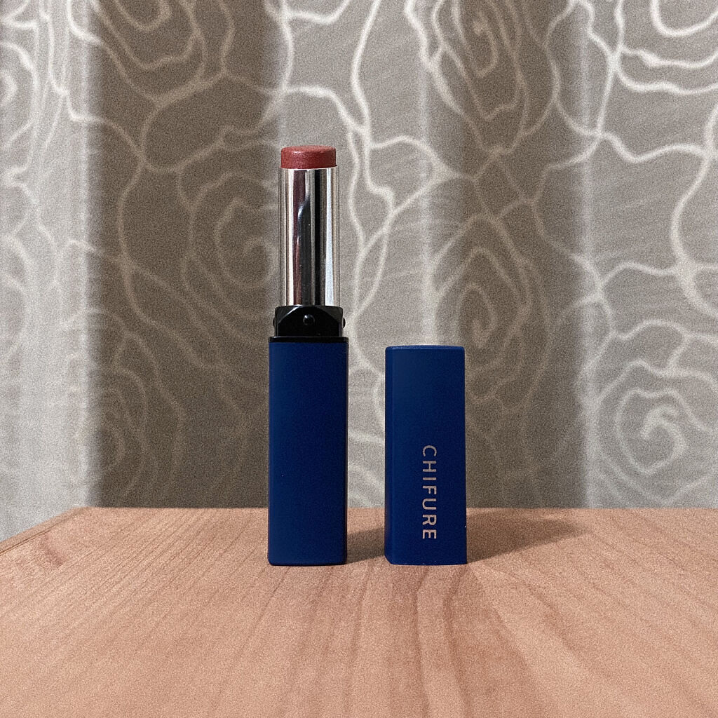 リップスティック Y 744 ブラウン系パール/ちふれ/口紅を使ったクチコミ（1枚目）