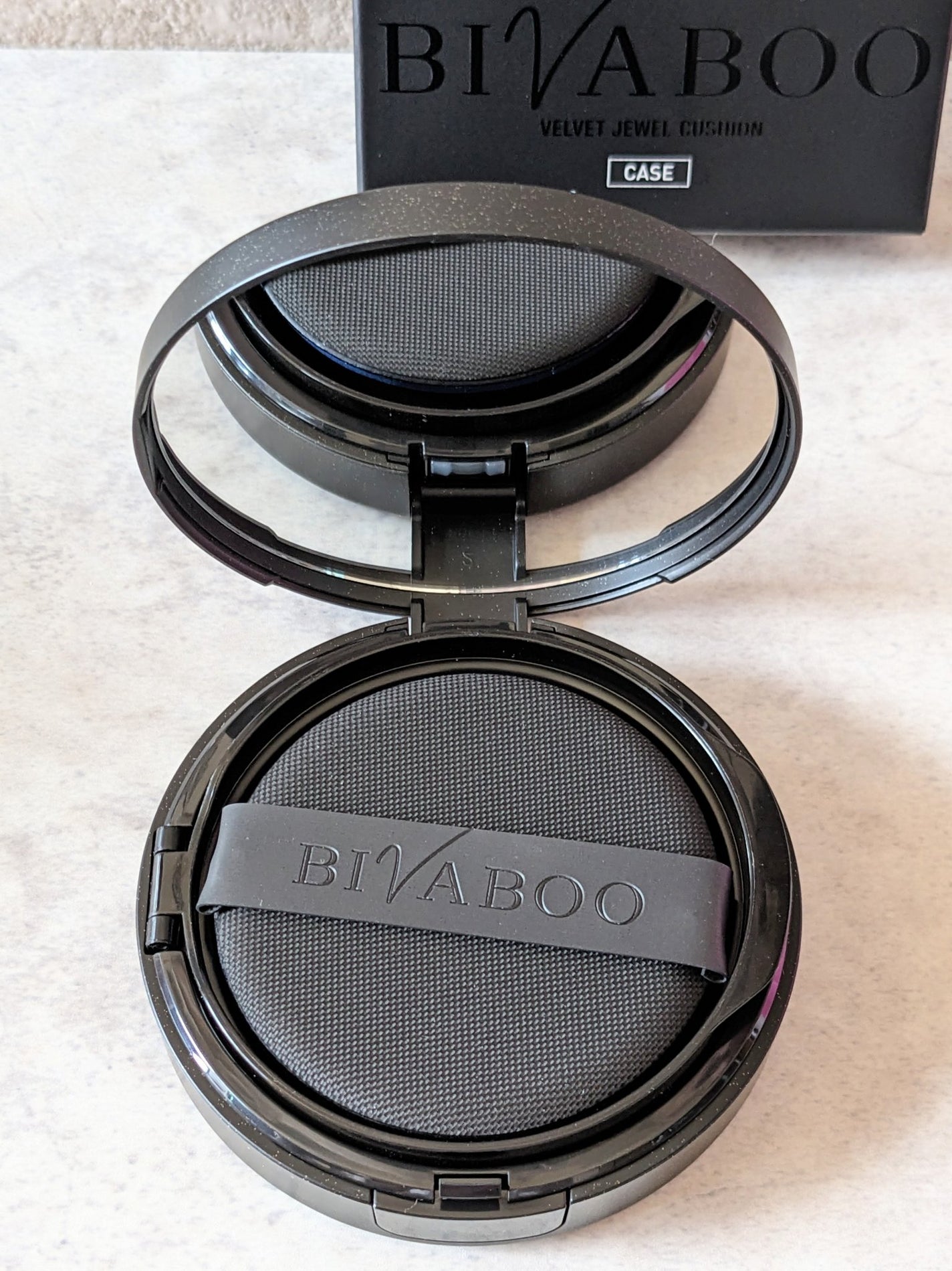ベルベットジュエルクッション/BIVABOO/クッションファンデーションを使ったクチコミ(6枚目)
