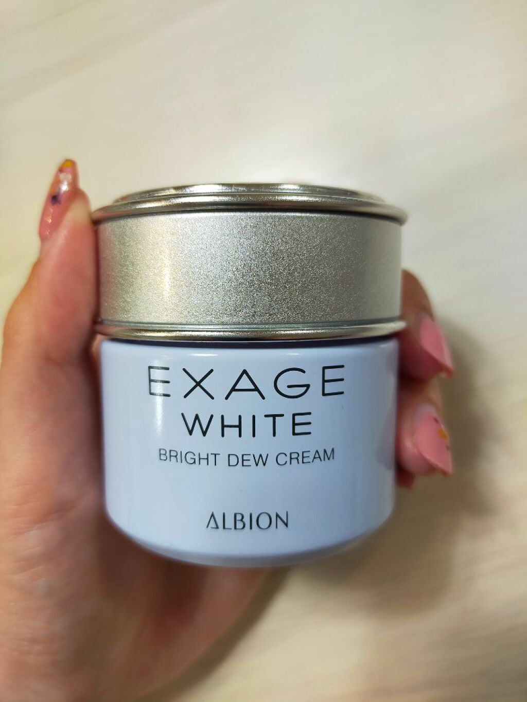 エクサージュホワイト ブライトデュウ クリーム/ALBION/フェイスクリームを使ったクチコミ(1枚目)
