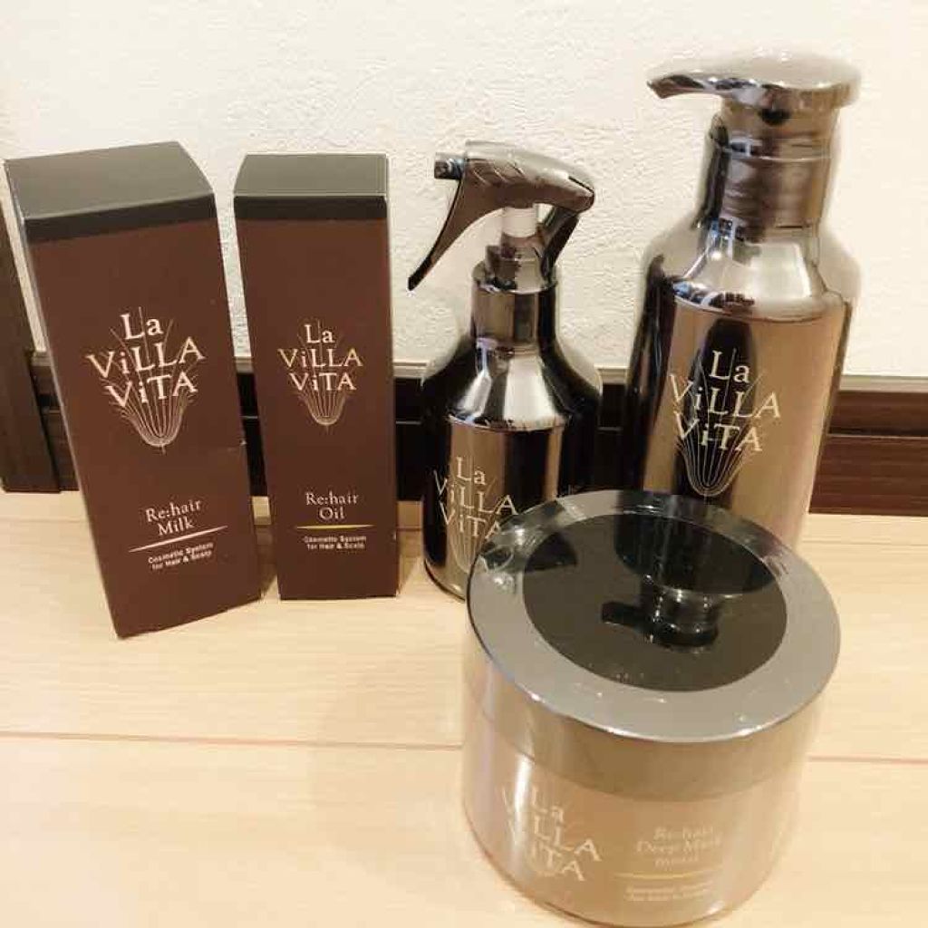 リ・ヘア シャンプーS/La ViLLA ViTA/市販シャンプーを使ったクチコミ(1枚目)