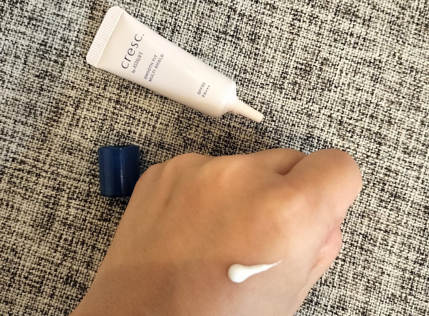 スムースフィット マルチシールド/cresc. by ASTALIFT/化粧下地を使ったクチコミ(2枚目)