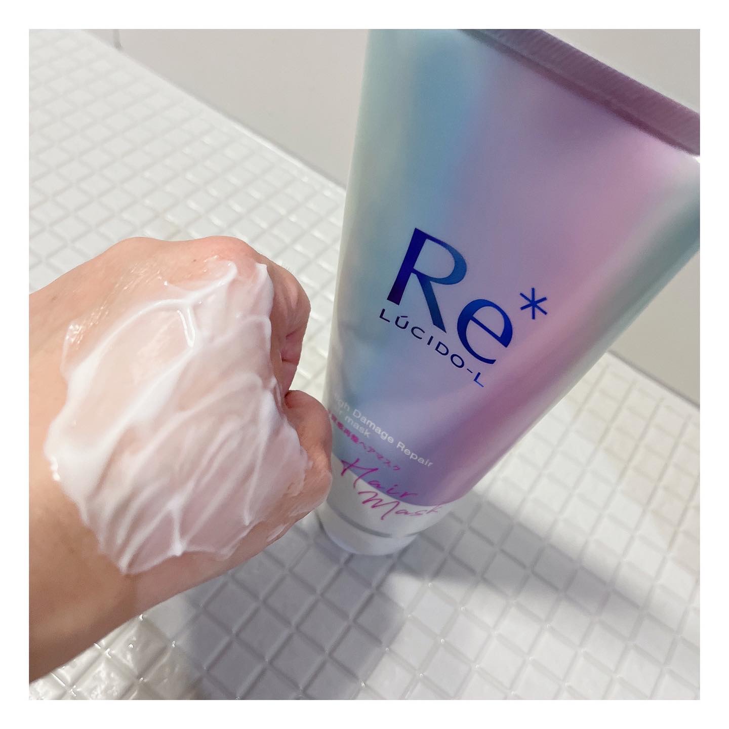 #質感再整ヘアマスク/ルシードエル/ヘアマスク・ヘアパックを使ったクチコミ（3枚目）