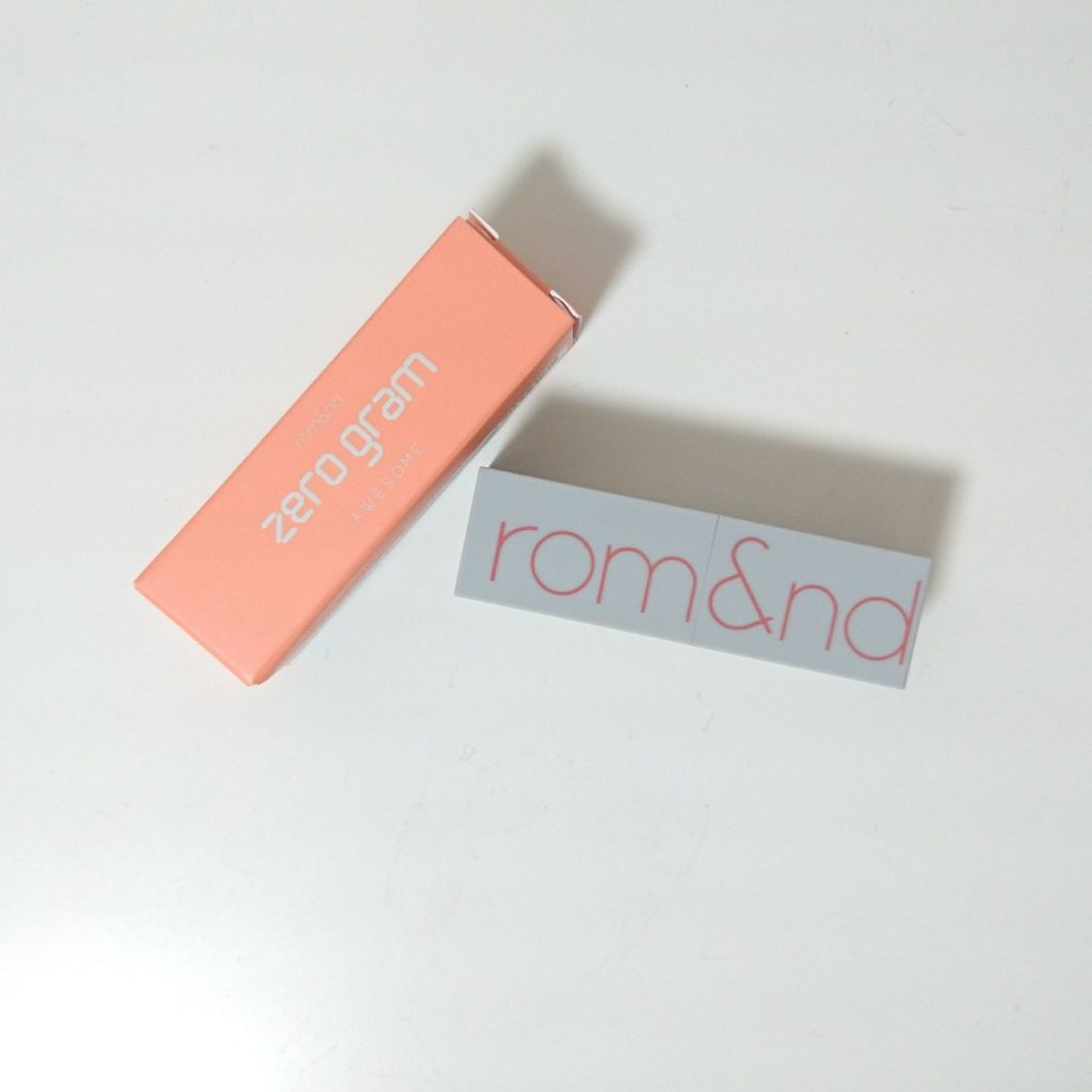 ゼログラムマットリップスティック/rom&nd/口紅を使ったクチコミ(1枚目)