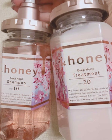 ディープモイスト シャンプー1.0／ヘアトリートメント2.0/&honey/シャンプー・コンディショナーを使ったクチコミ（1枚目）