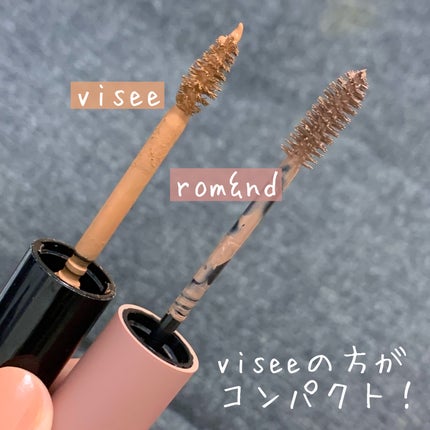 ヴィセ リシェ インスタント アイブロウ カラー/Visée/眉マスカラを使ったクチコミ(3枚目)