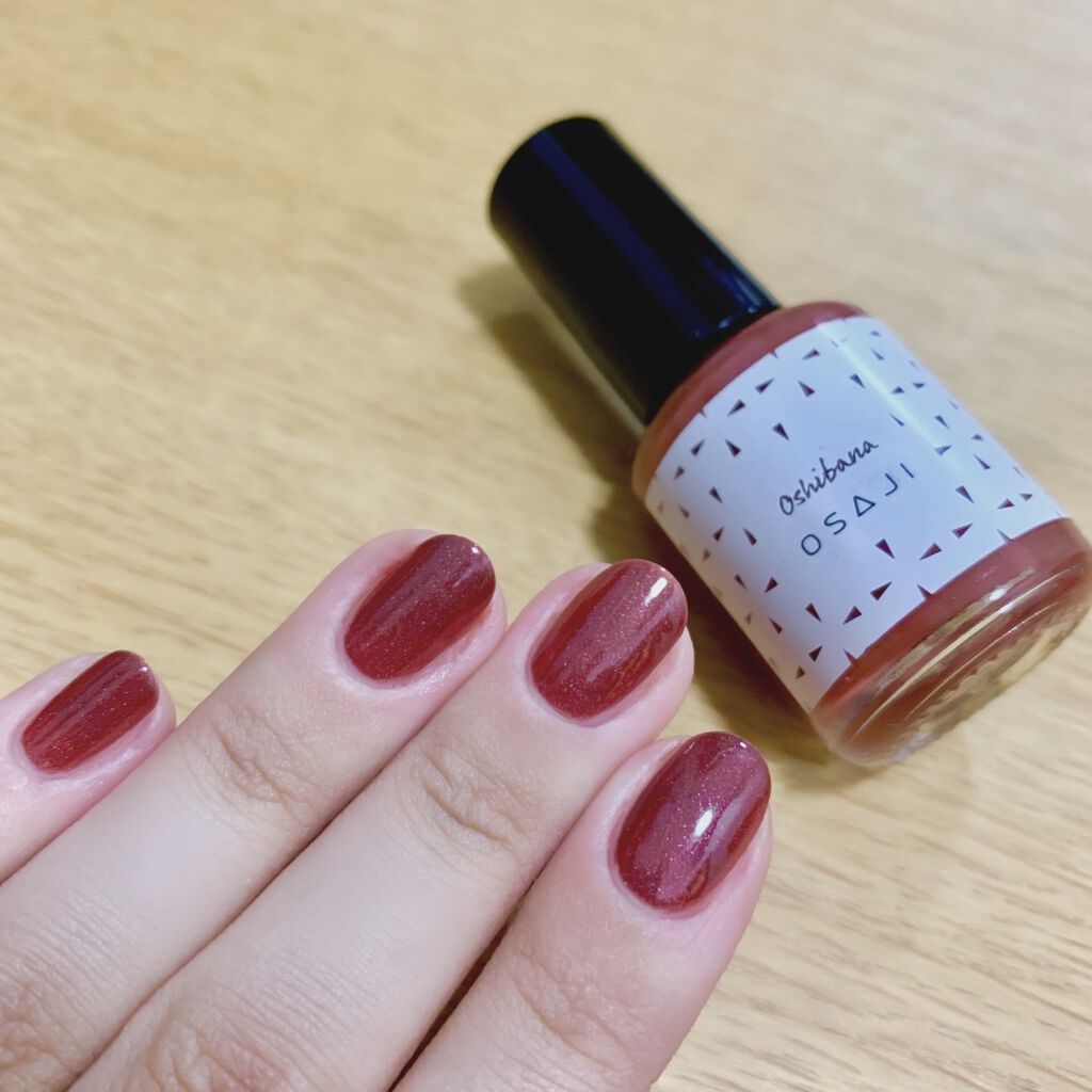 オサジ アップリフト ネイルカラー/OSAJI/マニキュアを使ったクチコミ（2枚目）