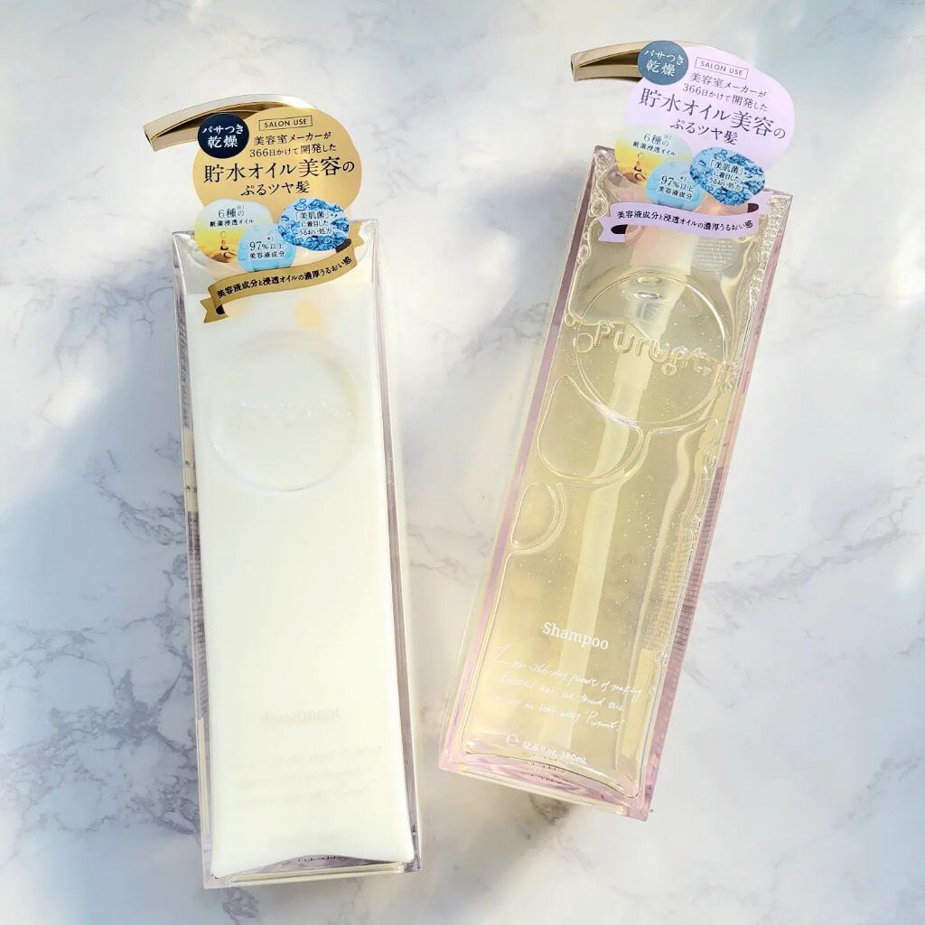 プルント モイストリッチ美容液シャンプー／モイストリッチリペア美容液トリートメント/Purunt./市販シャンプーを使ったクチコミ（1枚目）