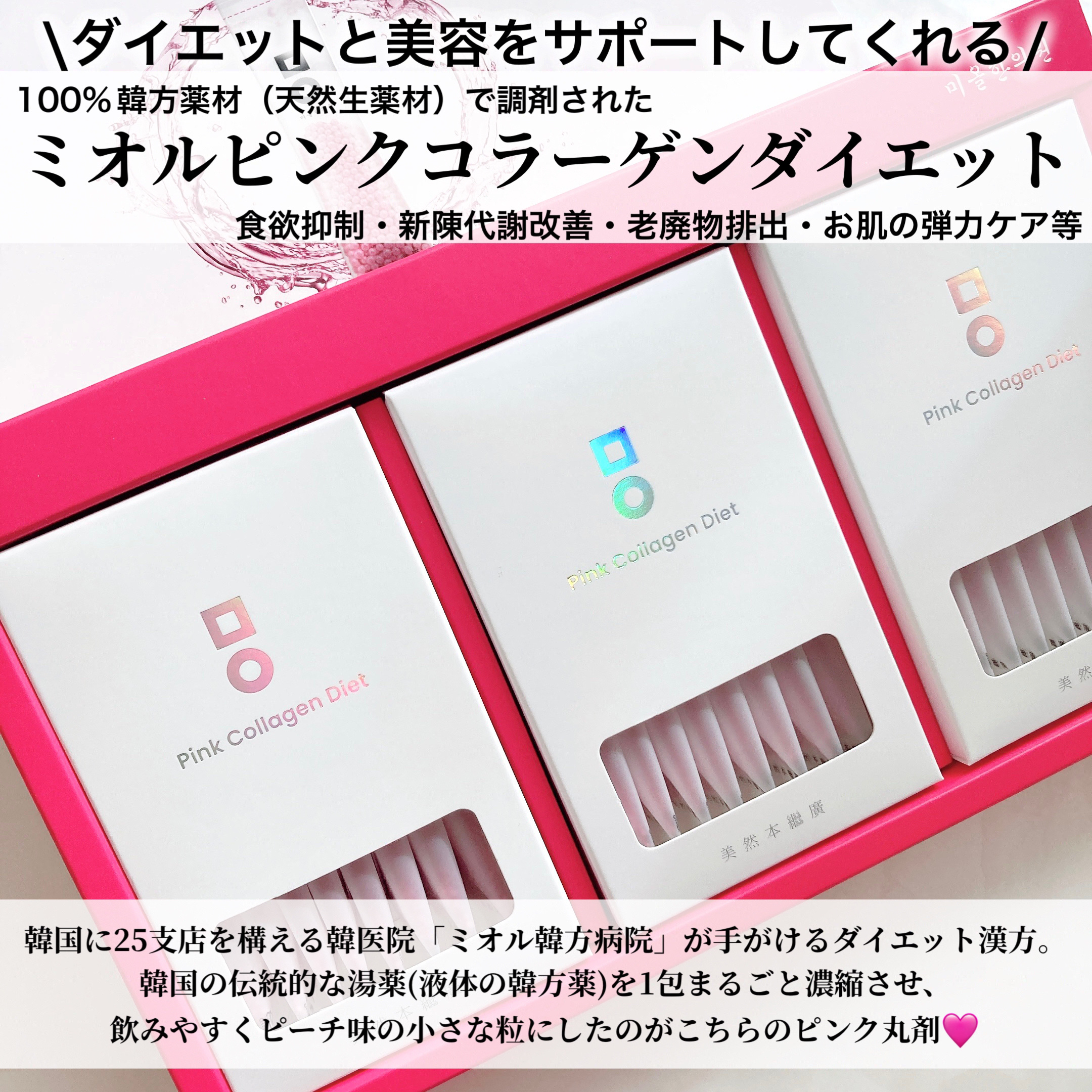 ピンク丸剤/ミオル韓医院/ボディサプリメントを使ったクチコミ（2枚目）