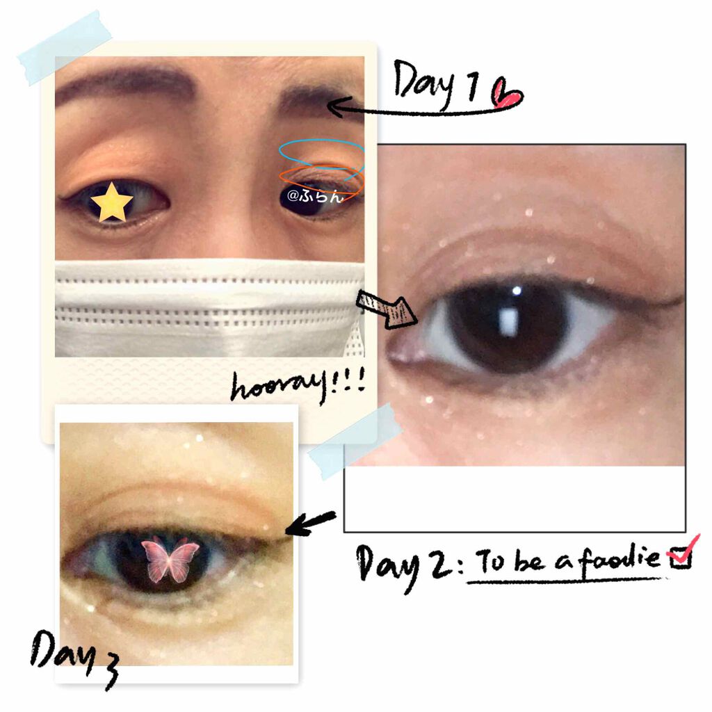 ジャストアイパレット/Laka/アイシャドウパレットを使ったクチコミ(1枚目)