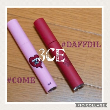 3CE TATTOO LIP TINT/3CE/リップグロスを使ったクチコミ（1枚目）