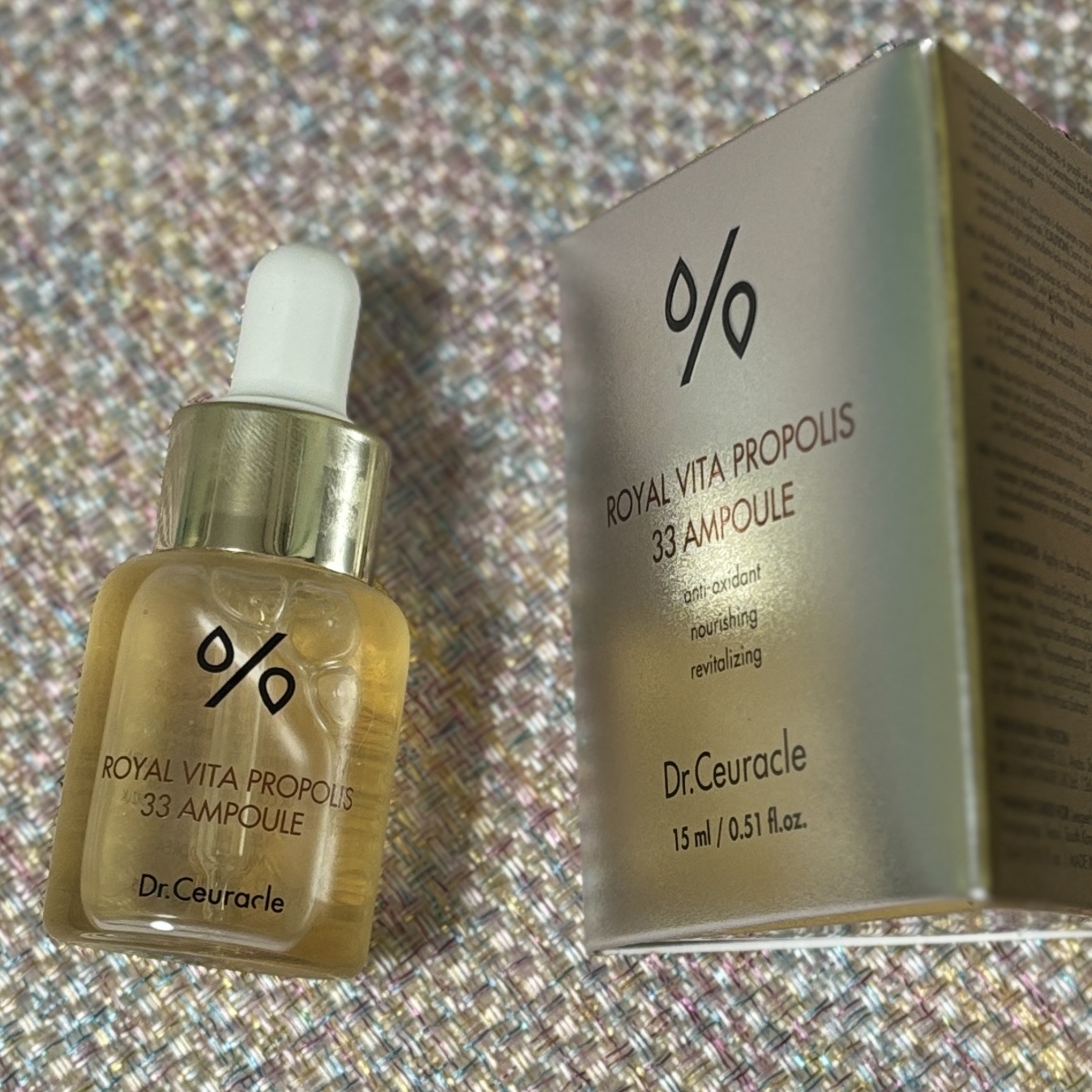 ロイヤルビタプロポリス33アンプル/Dr.Ceuracle/美容液を使ったクチコミ（1枚目）