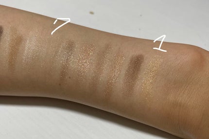 and U アイシャドウパレット/and U/アイシャドウパレットを使ったクチコミ(4枚目)