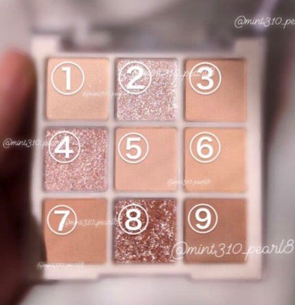 シャドウパレット/dasique/アイシャドウパレットを使ったクチコミ(2枚目)