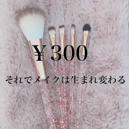 メイクブラシセット/3COINS/メイクブラシを使ったクチコミ(1枚目)