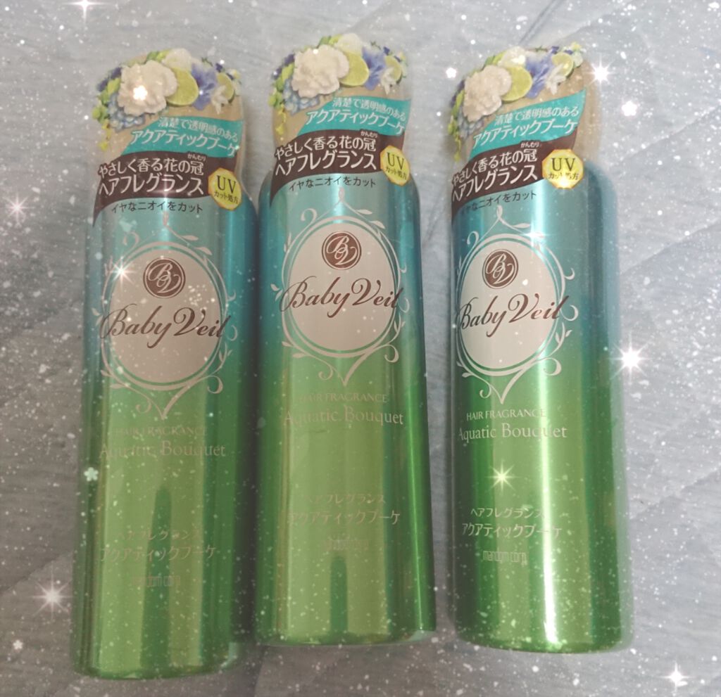 ヘアフレグランス アクアティックブーケ/ベビーベール/ヘアミストを使ったクチコミ（2枚目）