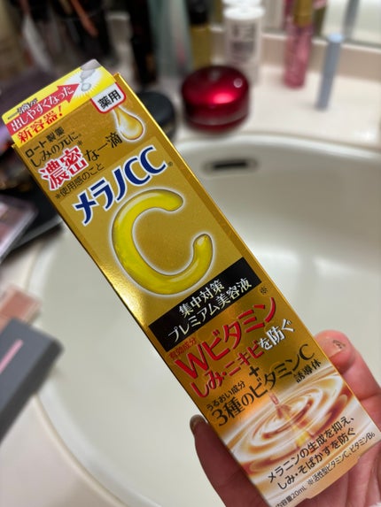 薬用しみ集中対策 プレミアム美容液/メラノCC/美容液を使ったクチコミ(1枚目)