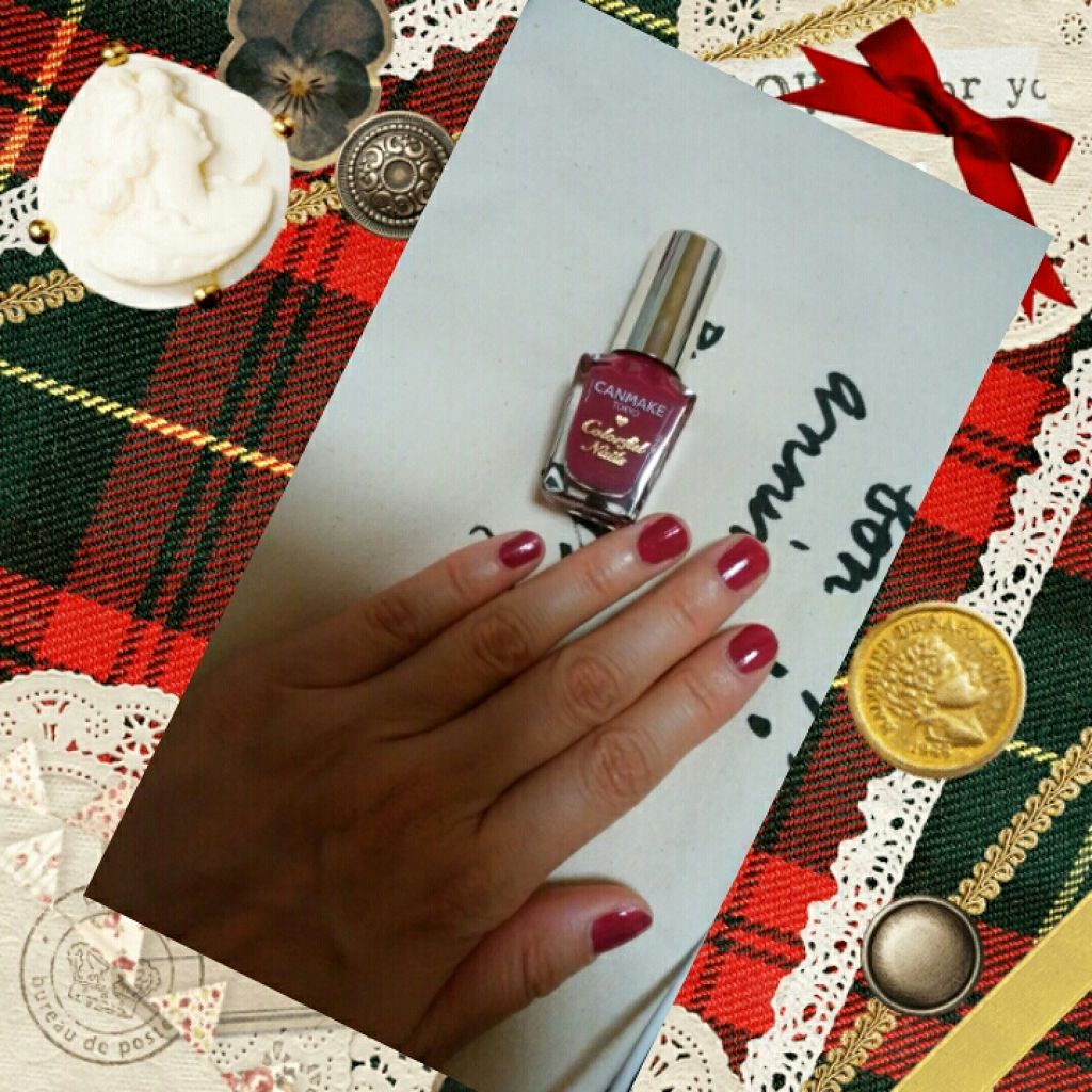 カラフルネイルズ/キャンメイク/マニキュアを使ったクチコミ(1枚目)