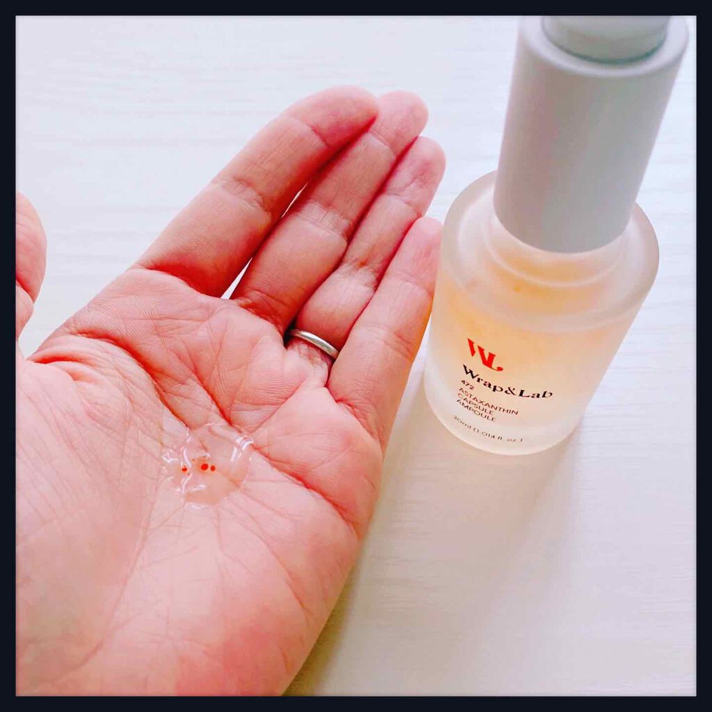 472 Astaxanthin Ampoule /Wrap&Lap/美容液を使ったクチコミ（3枚目）