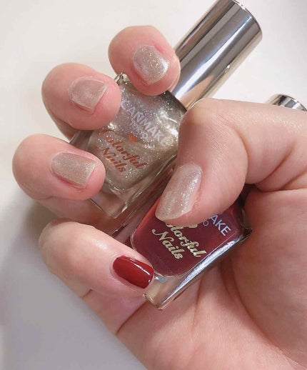 カラフルネイルズ/キャンメイク/マニキュアを使ったクチコミ(1枚目)