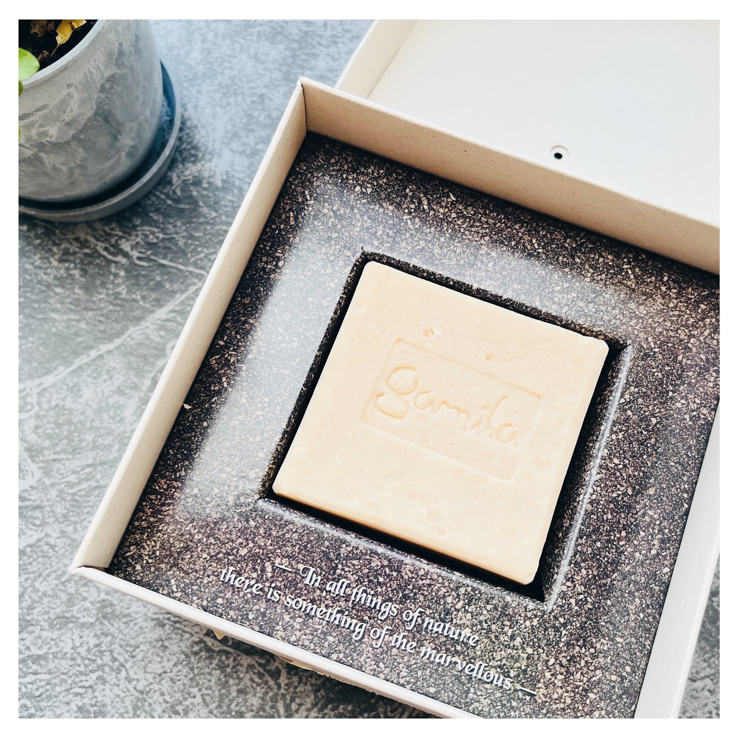 ガミラシークレット ラベンダー/ガミラシークレット/ボディ石鹸を使ったクチコミ（2枚目）