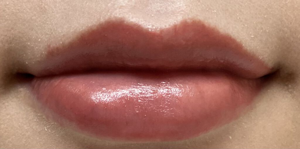 ジューシーラスティングティント/rom&nd/リップティントを使ったクチコミ（3枚目）