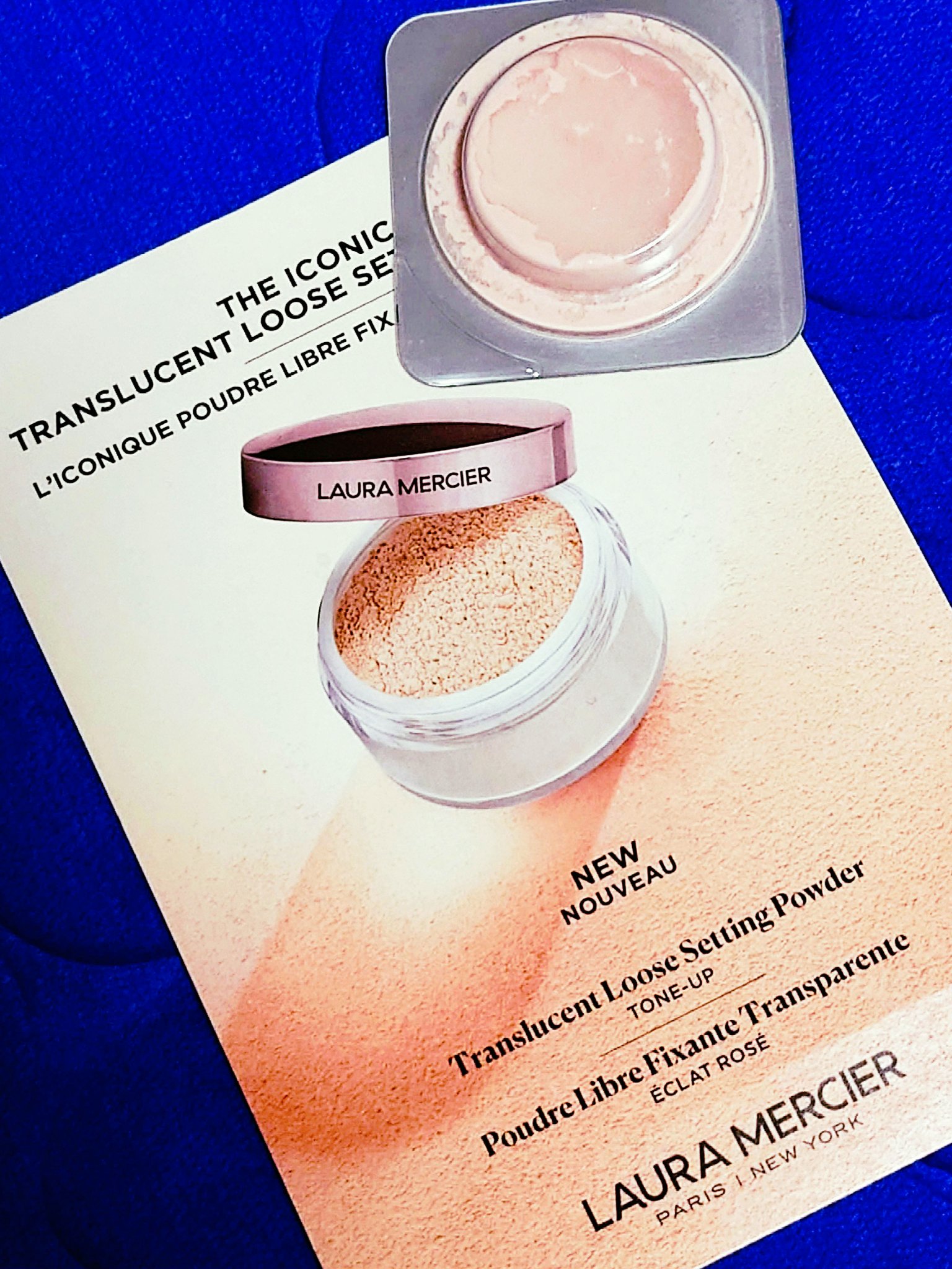 トランスルーセント ルース セッティング パウダー トーンアップ ローズ ヴェロアパフ ローズ/ローラ メルシエ/ルースパウダーを使ったクチコミ（2枚目）