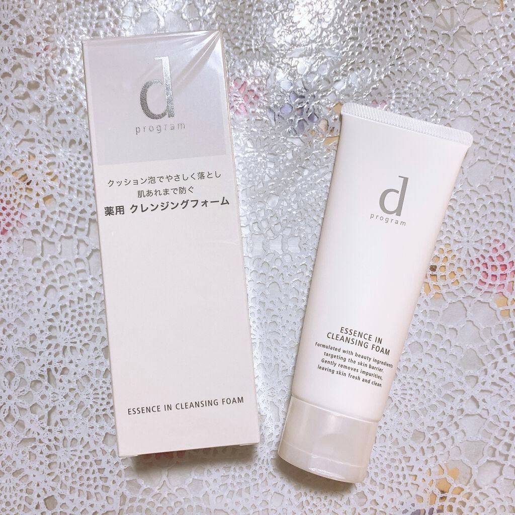 エッセンスイン クレンジングフォーム/d プログラム/洗顔フォームを使ったクチコミ(1枚目)