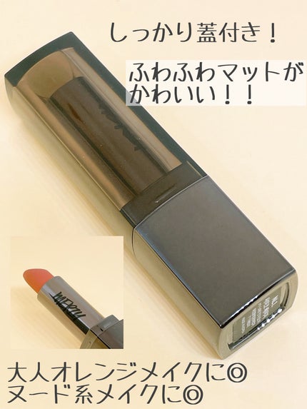 ノワール イン ザ リップスティック/MERZY/口紅を使ったクチコミ(3枚目)