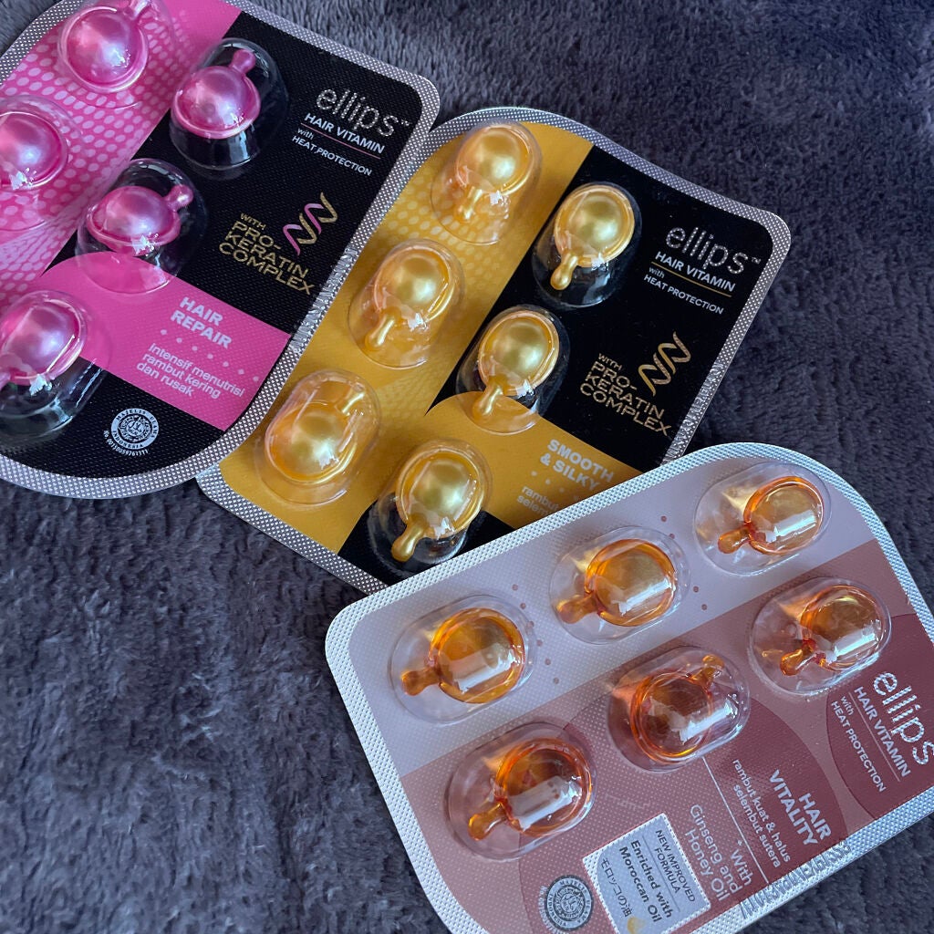 ヘアーオイル【ヘアエッセンス】/ellips/ヘアオイルを使ったクチコミ(3枚目)