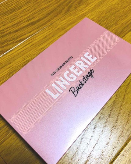 プレイカラーアイパレット ランジェリーバックステージ/ETUDE/アイシャドウパレットを使ったクチコミ(1枚目)