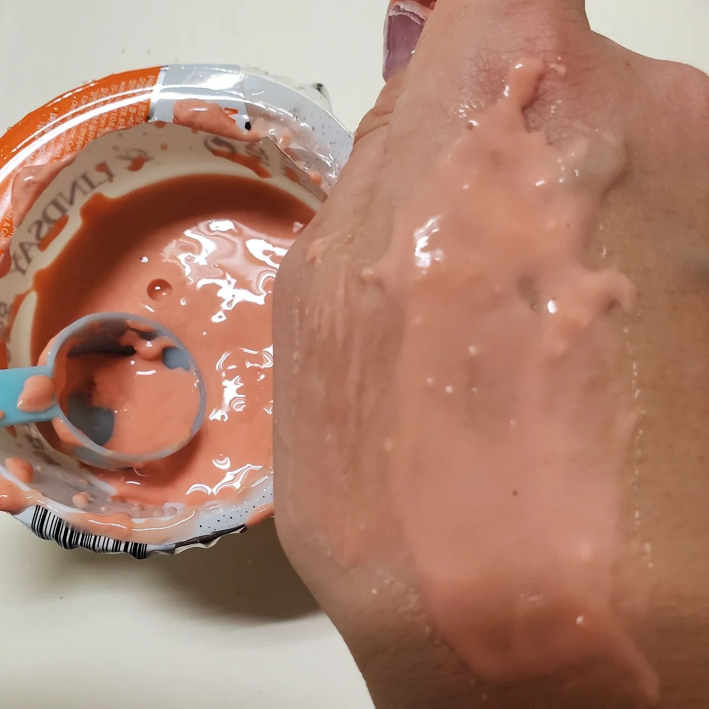 モデリングカップパック ビタミン/LINDSAY/洗い流すパック・マスクを使ったクチコミ（3枚目）